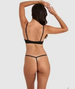 Bryanna Mini V - Black -BRAS N THINGS Shop bryanna mini v black 01443802 11