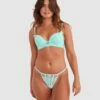 Bryanna Push Up Bra - Light Green
