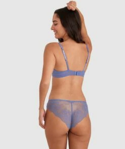 Bryanna Underwire Bra - Blue -BRAS N THINGS Shop bryanna underwire bra blue 01443301 6