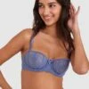 Bryanna Underwire Bra - Blue