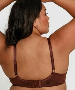 Cadence Full Cup Plunge Bra - Nude 6 -BRAS N THINGS Shop cadence full cup plunge bra nude 6 01379302