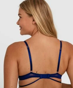 Cassidy Push Up Bra - Navy -BRAS N THINGS Shop cassidy push up bra navy 01410002 10