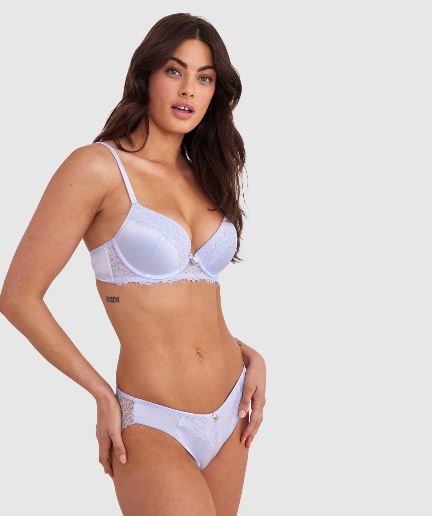 Castille Push Up Bra - Lilac 4 Castille Push Up Bra - Lilac - Image 4