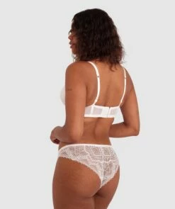 Chicago Contour Plunge Bra - Ivory -BRAS N THINGS Shop chicago contour plunge bra ivory 01477101 11