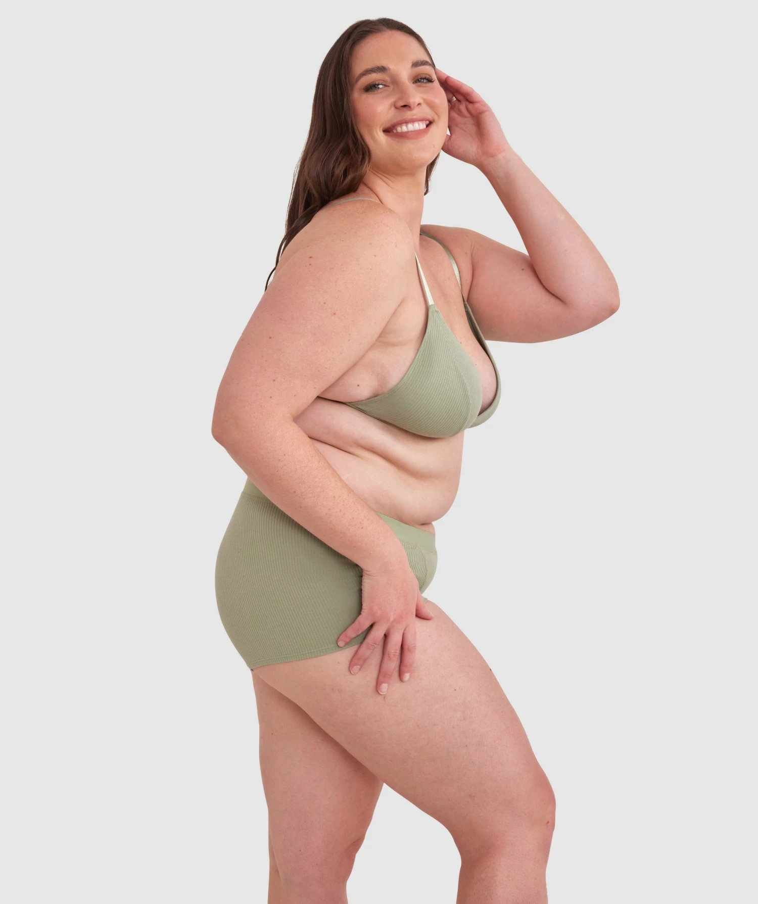 Chill Bralette - Khaki 5 Chill Bralette - Khaki - Image 5