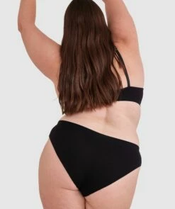 Chill High Leg Brazilian Knicker - Black -BRAS N THINGS Shop chill high leg brazilian knicker black 01439701 1