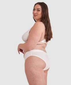 Chill High Leg Brazilian Knicker - Ivory -BRAS N THINGS Shop chill high leg brazilian knicker ivory 01439703 1