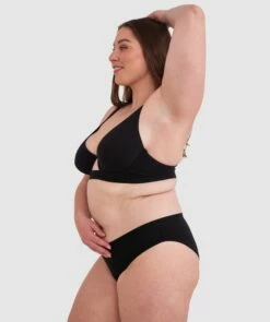 Chill Plunge Bra - Black -BRAS N THINGS Shop chill plunge bra black 01442501 15