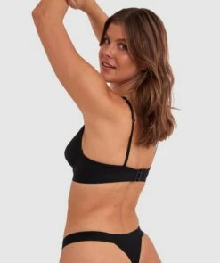 Chill Plunge Bra - Black -BRAS N THINGS Shop chill plunge bra black 01442501 20