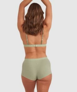 Chill Shortie - Khaki -BRAS N THINGS Shop chill shortie khaki 01439802 10