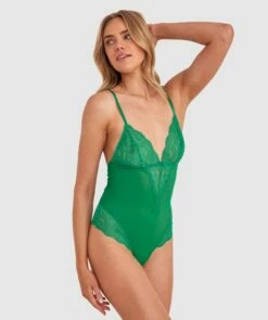 Clara Bodysuit - Green