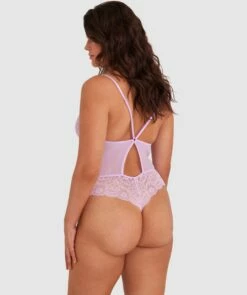 Clara Bodysuit - Lilac -BRAS N THINGS Shop clara bodysuit lilac 01490502 8