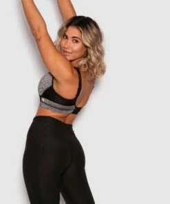 Cool It Contour Underwire Sports Bra - Grey/Black -BRAS N THINGS Shop cool it contour underwire sports bra grey black 00464902 1