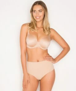Cooling Seamfree High Waist V-String - Nude 2