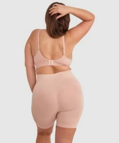 Cooling Seamfree Thigh Shaper - Nude -BRAS N THINGS Shop cooling seamfree thigh shaper nude 00540603 6