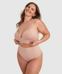 Cooling Seamfree V String - Nude -BRAS N THINGS Shop cooling seamfree v string nude 00552703