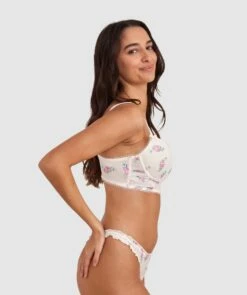 Elodie Push Up Bra - Print Floral -BRAS N THINGS Shop elodie push up bra print floral 01445601 6
