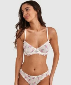 Elodie Underwire Bra - Print Floral -BRAS N THINGS Shop elodie underwire bra print floral 01445501
