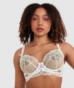 Enchanted A Daisy Summer Underwire Bra - Ivory -BRAS N THINGS Shop enchanted a daisy summer underwire bra ivory 01450501 10