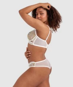 Enchanted A Daisy Summer Underwire Bra - Ivory -BRAS N THINGS Shop enchanted a daisy summer underwire bra ivory 01450501 12