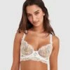 Enchanted A Daisy Summer Underwire Bra - Ivory