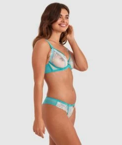 Enchanted Andrina Underwire Bra - Aqua 8 Enchanted Andrina Underwire Bra - Aqua -BRAS N THINGS Shop enchanted andrina underwire bra aqua 01447101 14