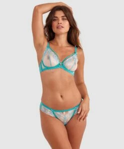 Enchanted Andrina Underwire Bra - Aqua 9 Enchanted Andrina Underwire Bra - Aqua -BRAS N THINGS Shop enchanted andrina underwire bra aqua 01447101 15