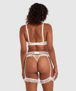 Enchanted Blooms Of Lisse Suspender - Ivory 9 Enchanted Blooms Of Lisse Suspender - Ivory -BRAS N THINGS Shop enchanted blooms of lisse suspender ivory 01460101 3