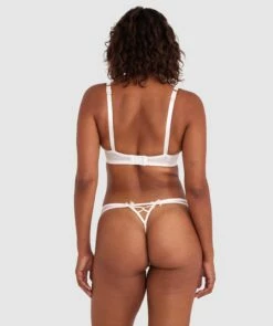 Enchanted Blooms Of Lisse V String - Ivory -BRAS N THINGS Shop enchanted blooms of lisse v string ivory 01459901 3