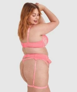 Enchanted Dreaming Of You Suspender - Pink 7 Enchanted Dreaming Of You Suspender - Pink -BRAS N THINGS Shop enchanted dreaming of you suspender pink 01359902 8