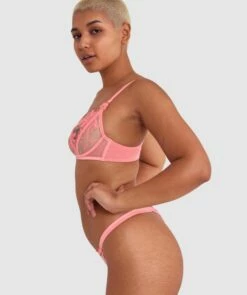 Enchanted Dreaming Of You Underwire Bra - Pink -BRAS N THINGS Shop enchanted dreaming of you underwire bra pink 01359502 11