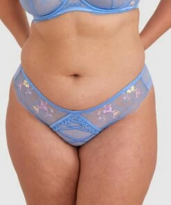 Enchanted Florentine Brazilian Knicker - Sky Blue