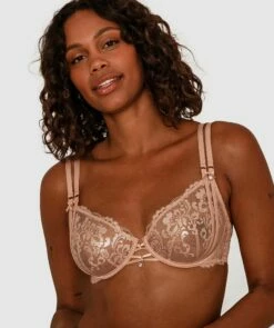 Enchanted Goldust Woman Underwire Bra - Gold -BRAS N THINGS Shop enchanted goldust woman underwire bra gold 01326401 2