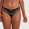 Enchanted Moonlight In Vermont Brazilian Knicker - Black