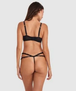 Enchanted Moonlight In Vermont Mini V - Black -BRAS N THINGS Shop enchanted moonlight in vermont mini v black 01462301 3