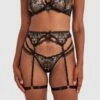 Enchanted Moonlight In Vermont Suspender - Black