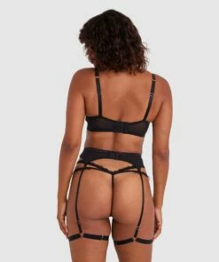 Enchanted Moonlight In Vermont Suspender - Black -BRAS N THINGS Shop enchanted moonlight in vermont suspender black 01462501 3