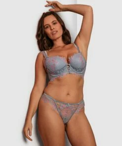 Enchanted Sunbleached Santa Monica Push Up Bra - Light Blue