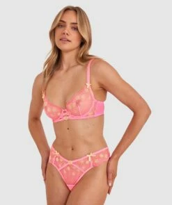 Enchanted Sweet Like Candy Underwire Bra - Pink -BRAS N THINGS Shop enchanted sweet like candy underwire bra pink 01463201 9