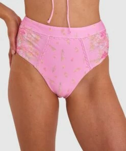 Enchanted Swim Florista High Pant - Print Floral