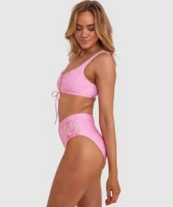 Enchanted Swim Florista High Pant - Print Floral -BRAS N THINGS Shop enchanted swim florista high pant print floral 01424201 5