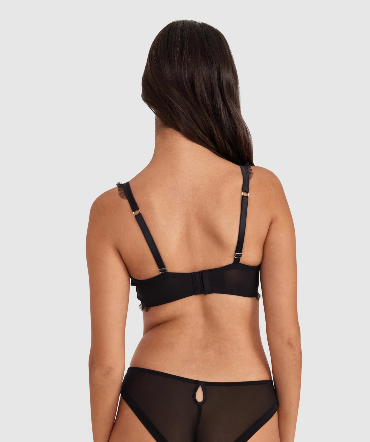 Enchanted Wilde Flower Underwire Bra - Black 4 Enchanted Wilde Flower Underwire Bra - Black - Image 4