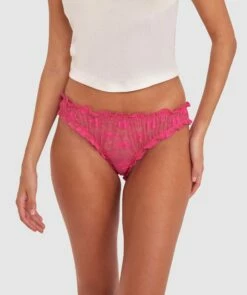 Eva Brazilian Knicker - Pink