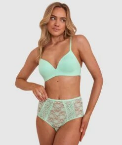 Eva Full Brief - Mint Green -BRAS N THINGS Shop eva full brief mint green 01436603 5
