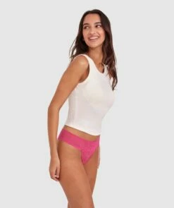 Eva V String - Pink -BRAS N THINGS Shop eva v string pink 01436401 2
