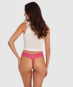 Eva V String - Pink -BRAS N THINGS Shop eva v string pink 01436401 3