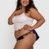 Eve Brazilian Knicker - Navy