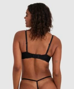 Everyday Luxe Contour Plunge Bra - Black -BRAS N THINGS Shop everyday luxe contour plunge bra black 01434001 13