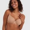 Everyday Luxe Contour Plunge Bra - Nude 3