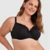 Everyday Luxe Full Cup Underwire Bra - Black